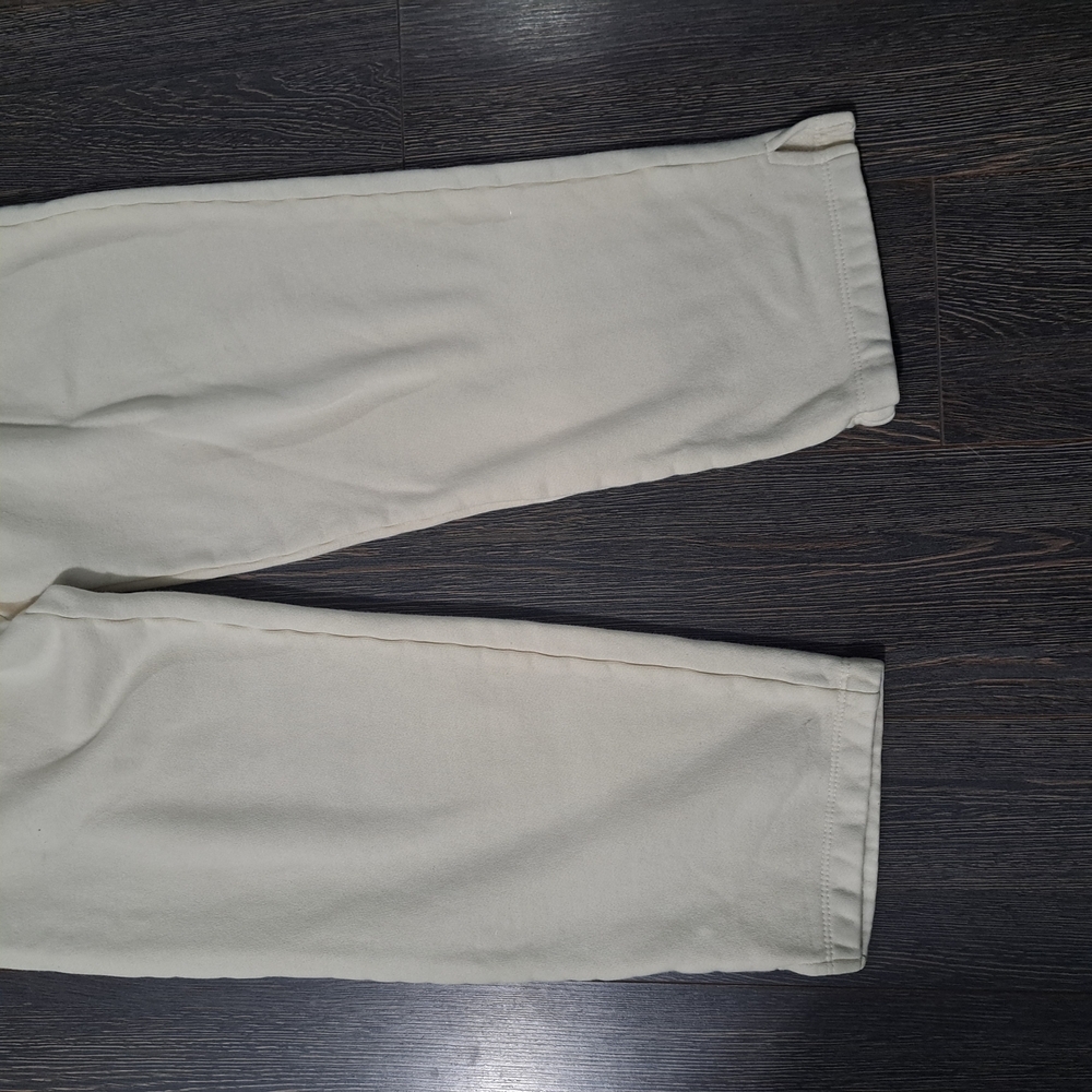 Tan Lines Cozy Cream Cotton Sweatpants - Picture 3 of 5